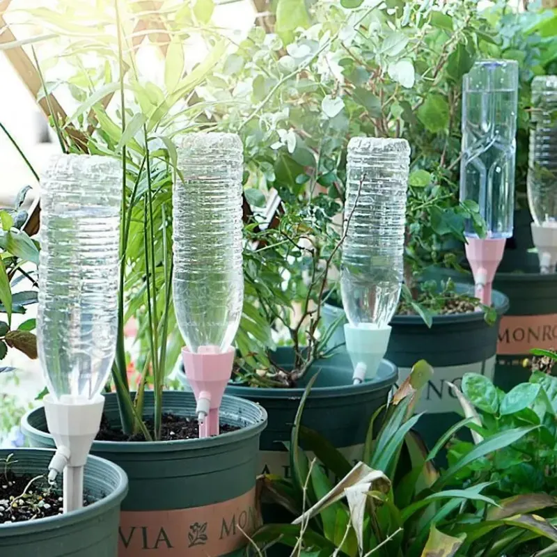 Indoor Garden Kit - 3~6개 세트, 조절 가능한 점적 관수