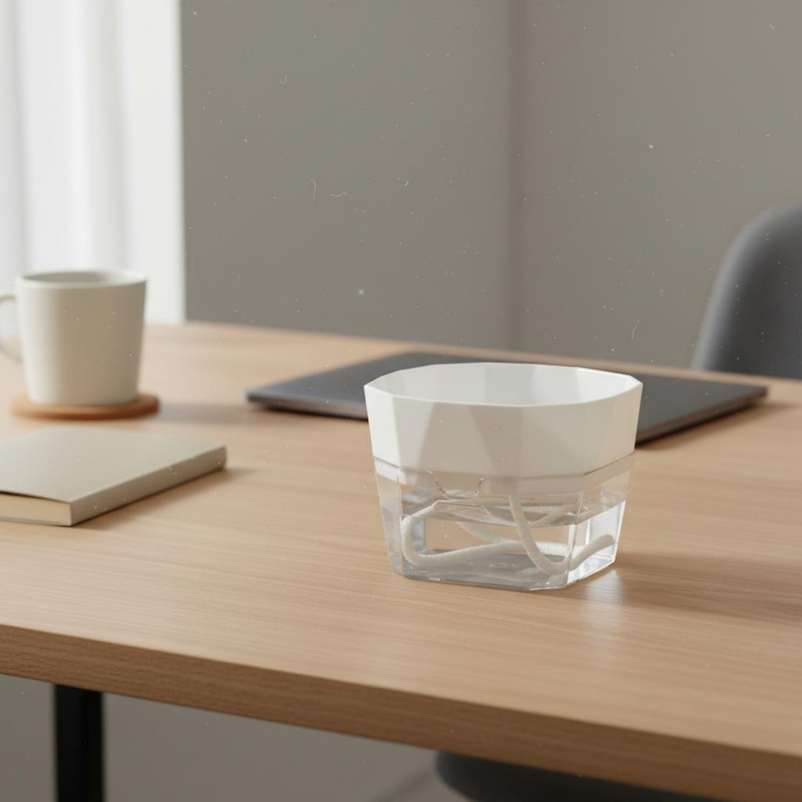 Automatic Watering - 수경 재배용 전구 화분 2단 디자인
