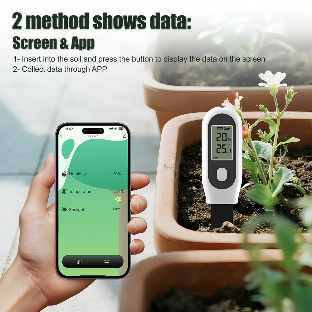 Smart Pot - 3 in 1 토양 테스터 지그비