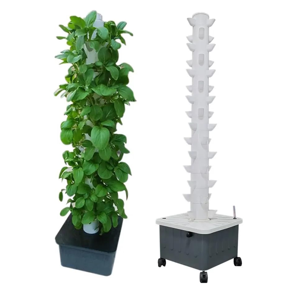 Hydroponic Tower - 수직 수경 재배 타워 에어로포닉 타워