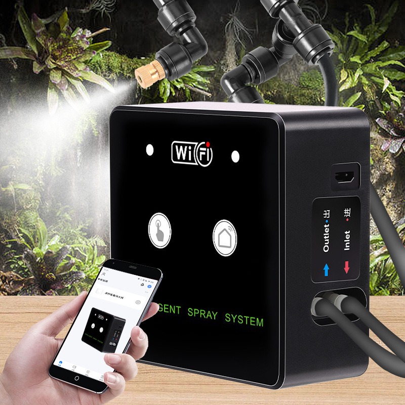 열대 우림 분무기 WiFi 제어 자동 안개 열대 우림  - Smart Garden System 리뷰 및 가격