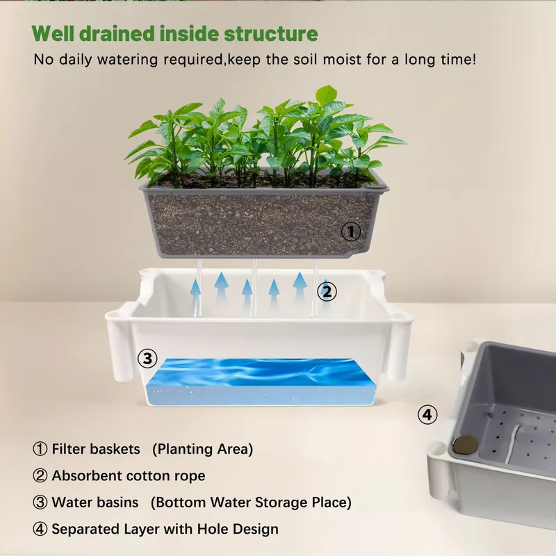 이동식 수직형 3단 자동 급수 스마트 정원 화분 스탠드 - Smart Garden System 리뷰 및 가격