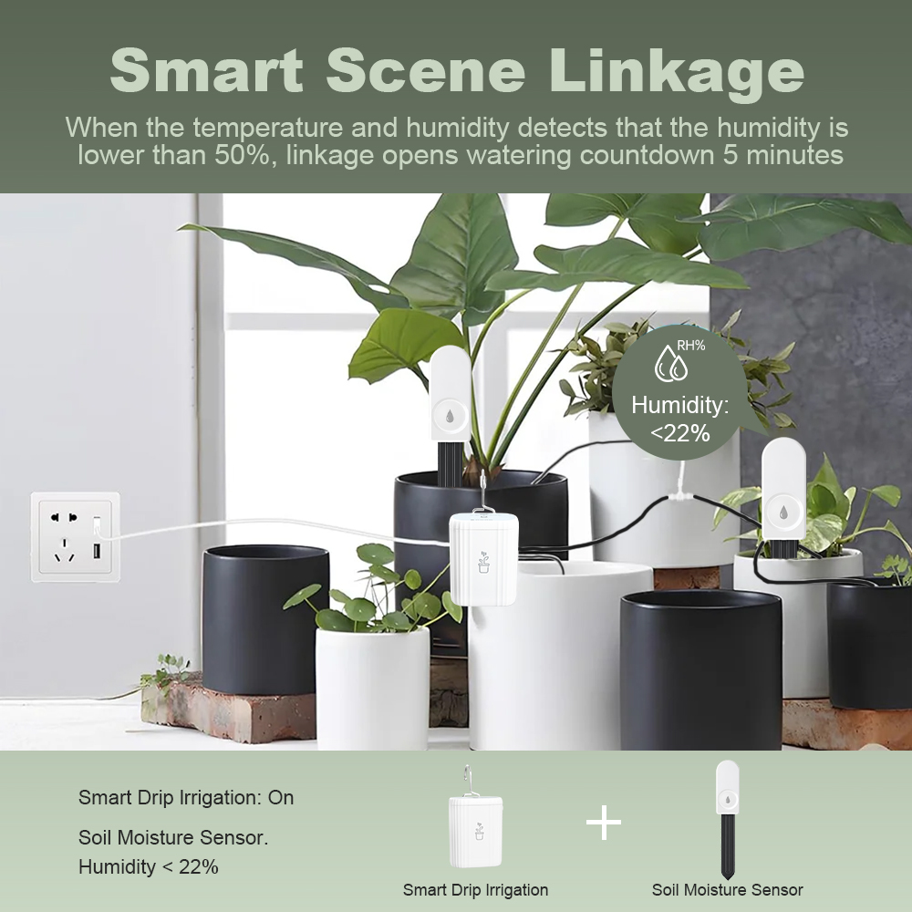 5개입 ZigBee 3.0 토양 수분 측정기 편리한 정 - Plant Monitor 리뷰 및 가격