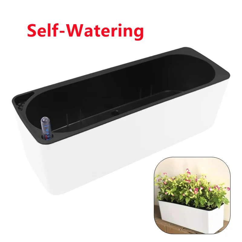 직사각형 게으른 꽃 냄비 화분 수경 플라스틱 꽃 냄비  - Hydroponic Grow Pod 리뷰 및 가격