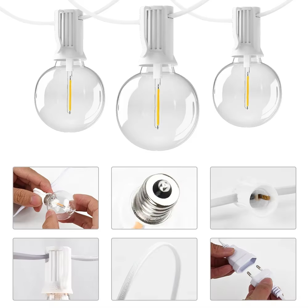 야외 G40 스트링 라이트 220V LED 파티오 행잉 - Smart Garden Kit 리뷰 및 가격