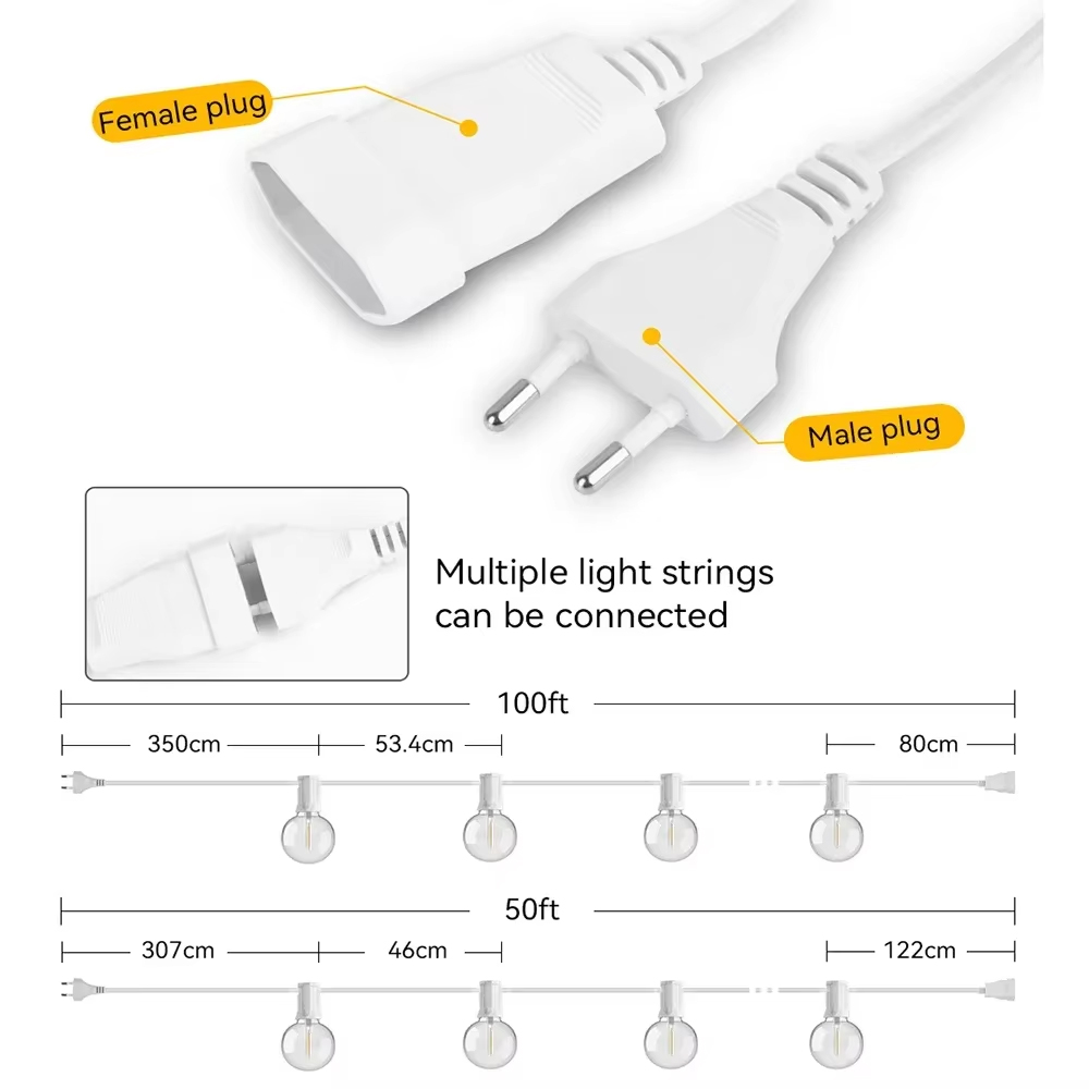 야외 G40 스트링 라이트 220V LED 파티오 행잉 - Smart Garden Kit 리뷰 및 가격