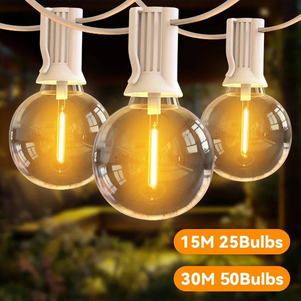 30M 15M 요정 문자열 빛 G40 LED 공 꽃줄  - Smart Garden Kit 리뷰 및 가격