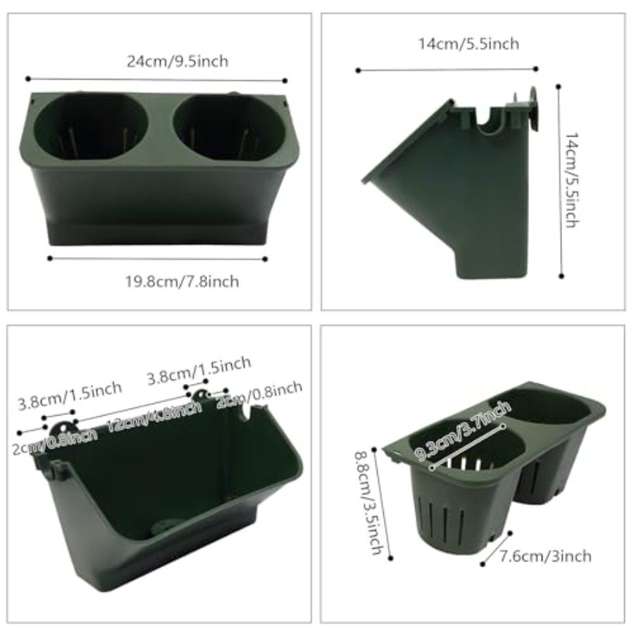 발코니 및 정원용 수직 벽걸이 화분, 내구성 있는 원단 - Self Watering Planter 리뷰 및 가격